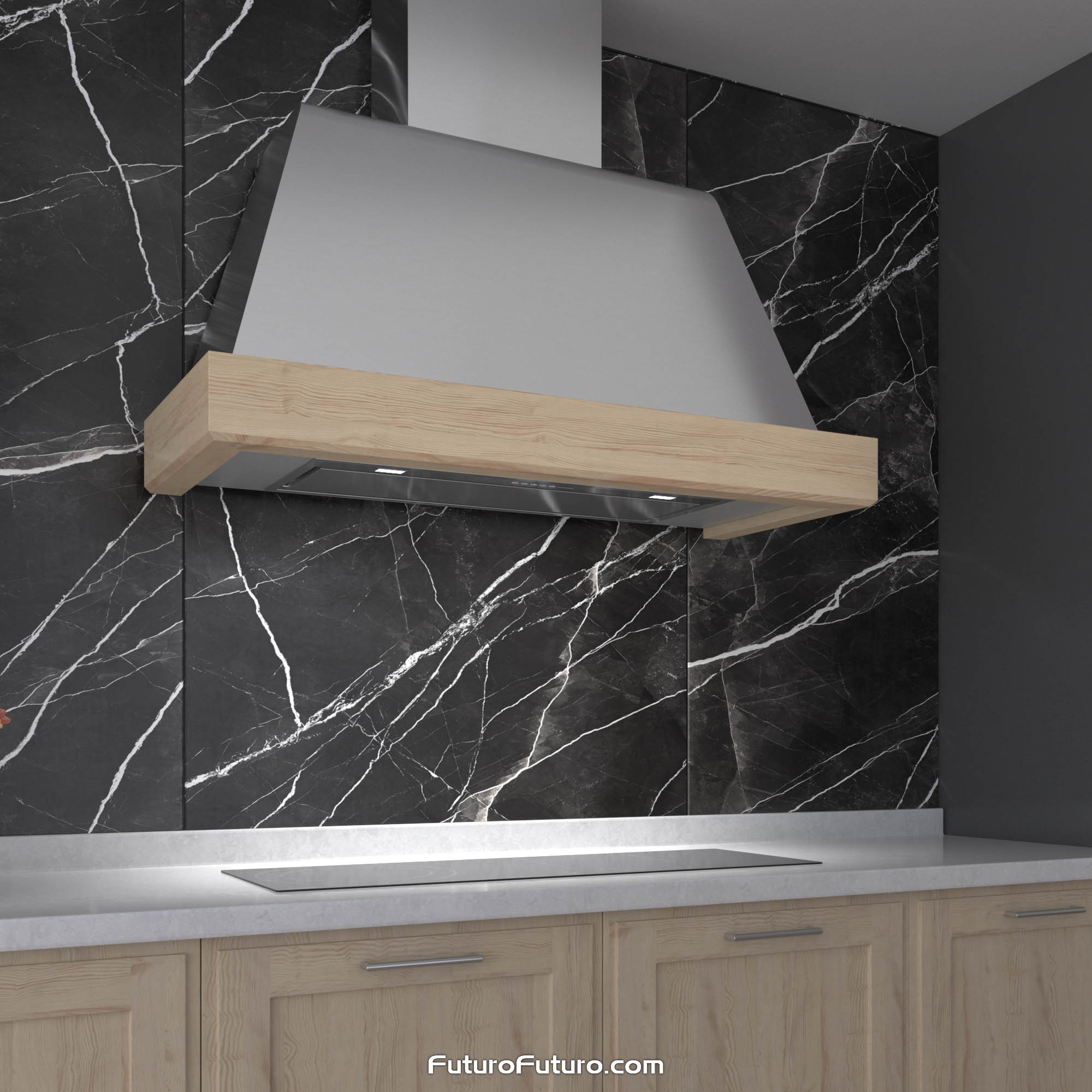 48″ Cascade Wall Range Hood WL48CASCADE