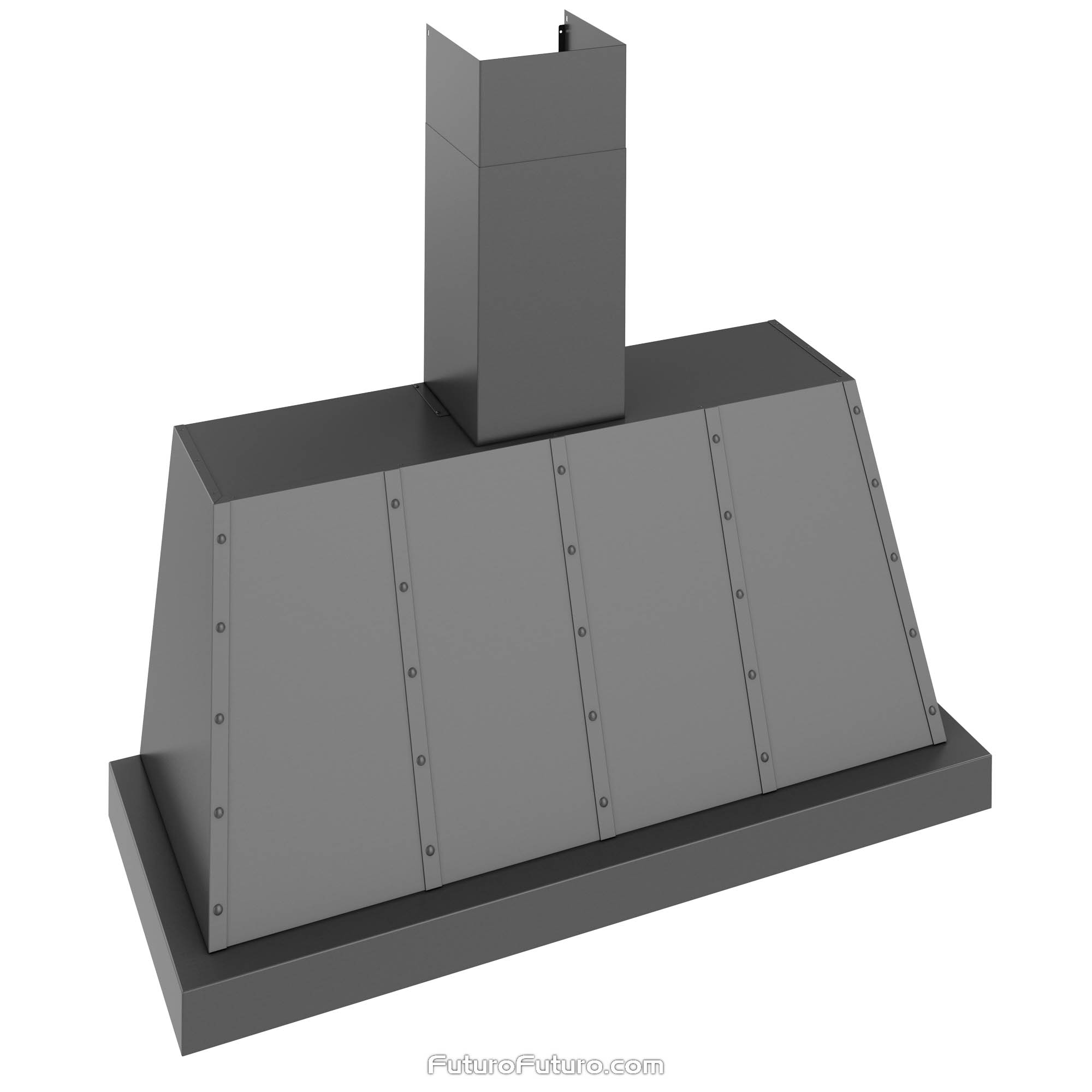 48″ Fano Black Wall Range Hood WL48FANOGM