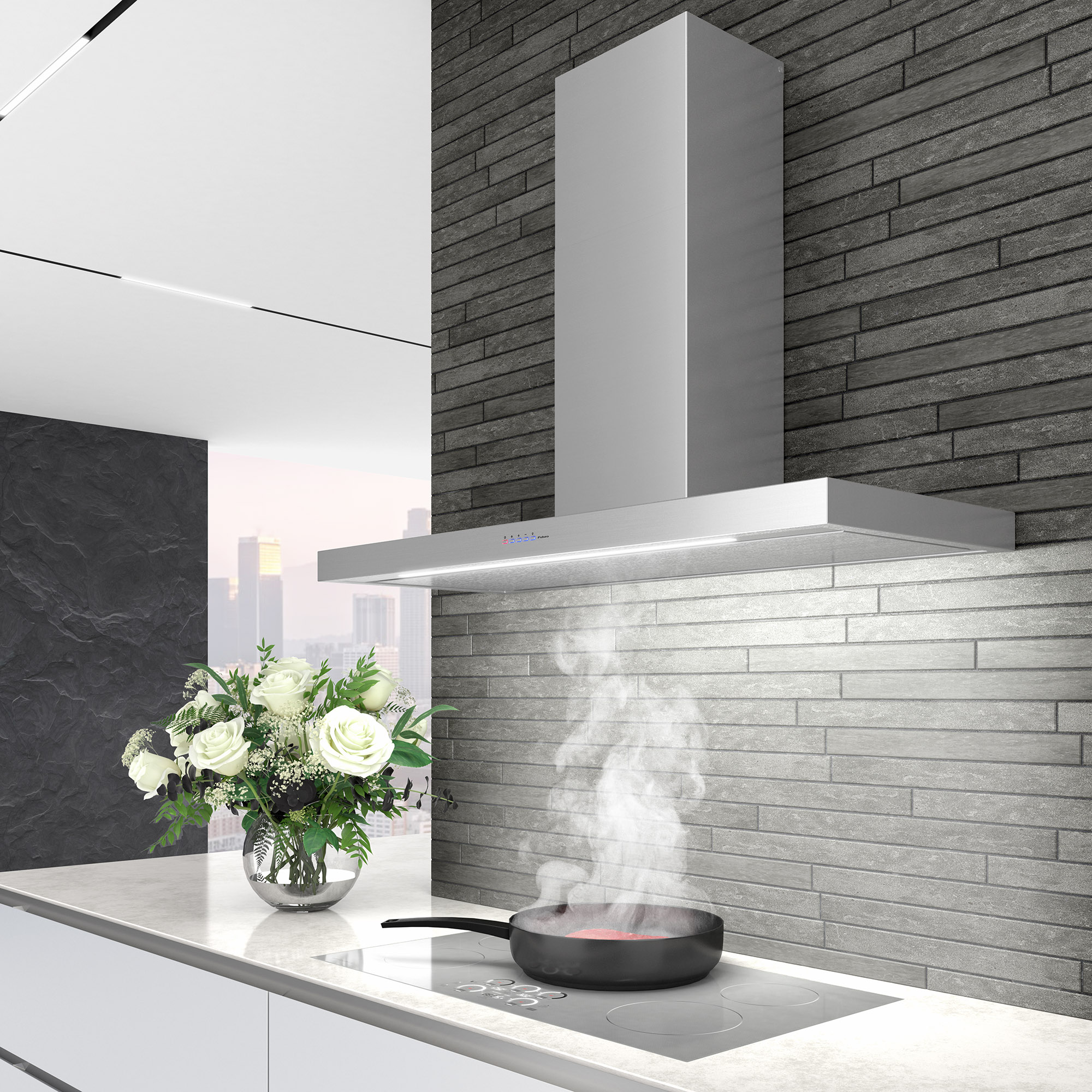 48″ Positano Wall Range Hood WL48POSITANO