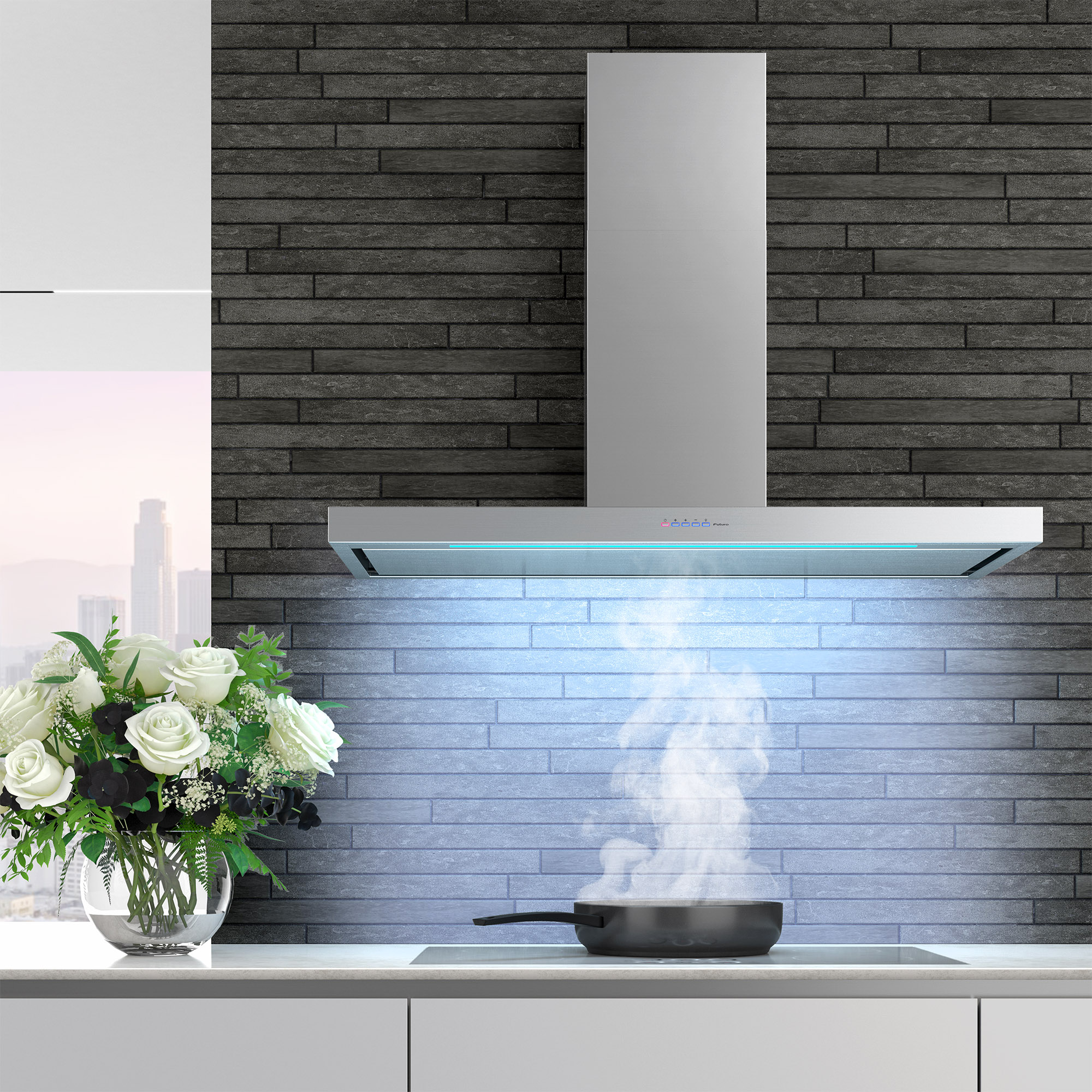 48″ Positano Wall Range Hood WL48POSITANO
