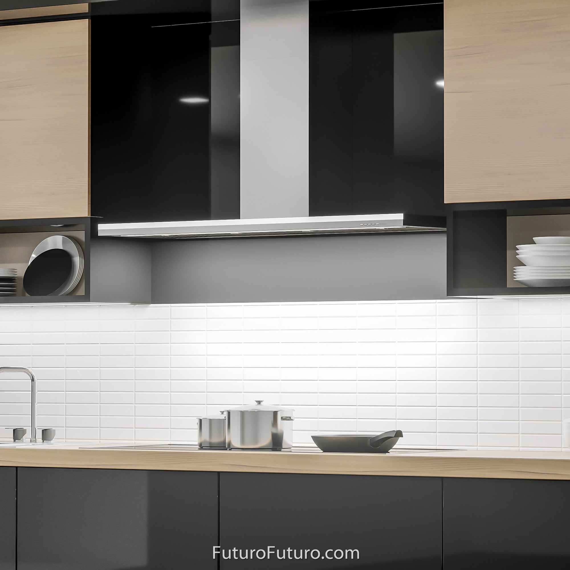 48″ Streamline Wall Range Hood WL48STREAMLINEWHT
