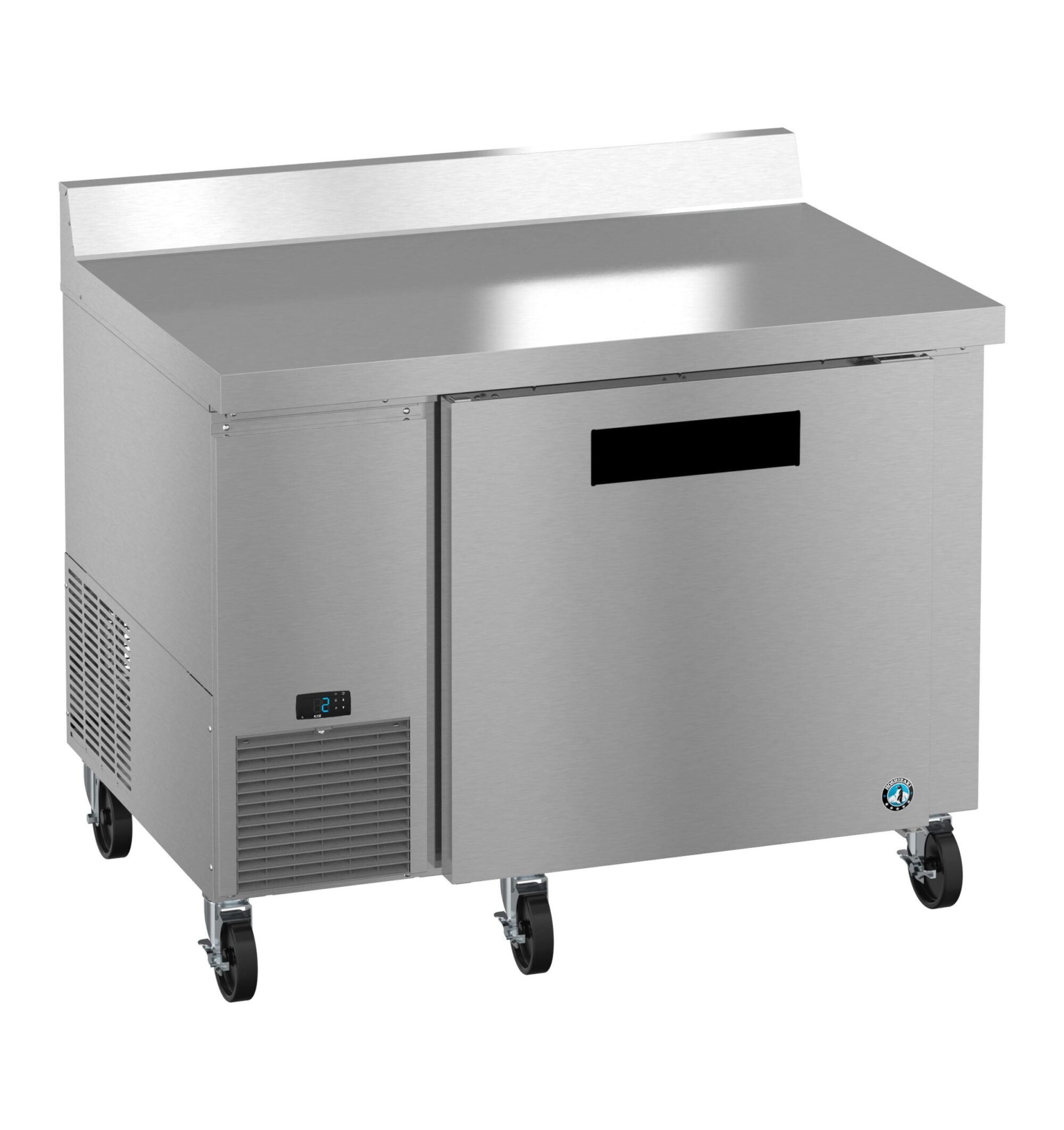 WLF46B, Side Mount Freezer, Single Section Worktop, Stainless Door WLF46B