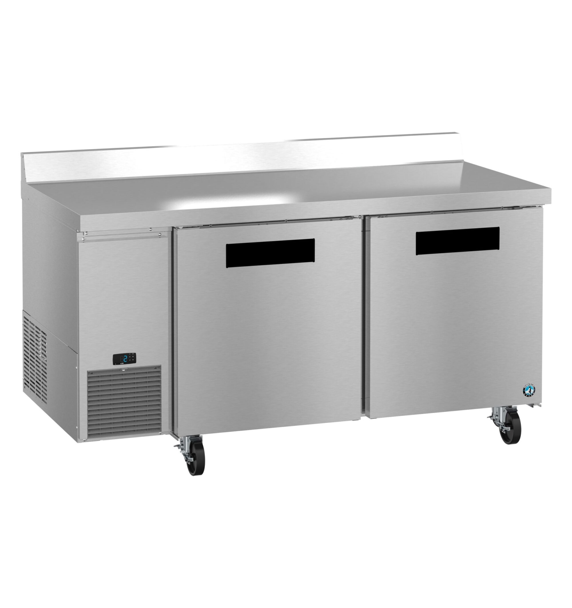 WLF67B, Side Mount Freezer, Two Section Worktop, Stainless Doors WLF67B