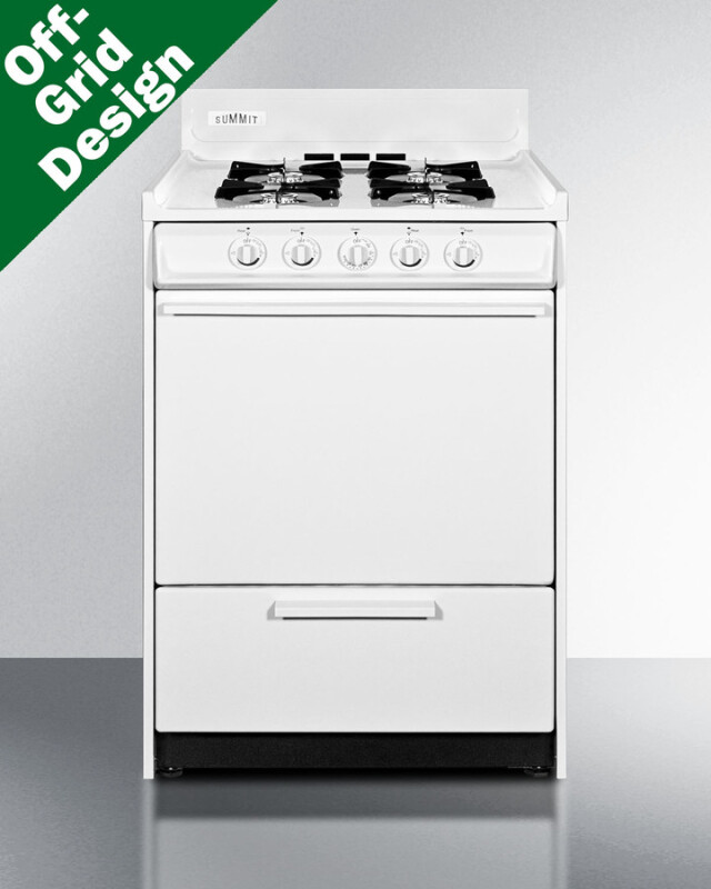 24" Wide Propane Gas Range, Battery Start WLM610P