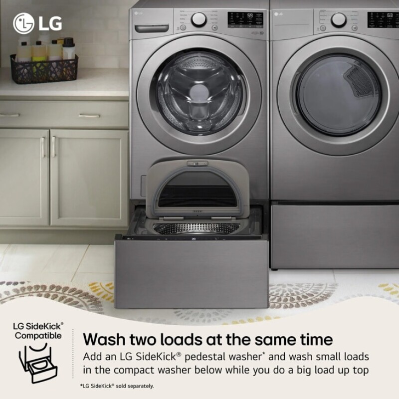 4.5 Cu. Ft. Ultra Large Capacity Front Load Washer WM3400CV, product image 8 of 24