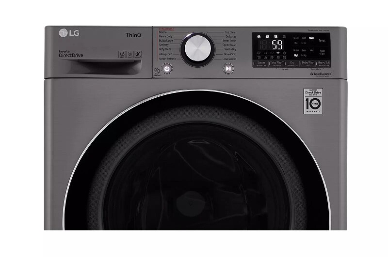 2.4 cu.ft. Smart wi-fi Enabled Compact Front Load All-In-One Washer/Dryer Combo with Built-In Intelligence view 2