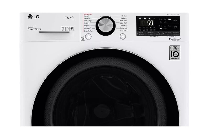 2.4 cu.ft. Smart wi-fi Enabled Compact Front Load All-In-One Washer/Dryer Combo with Built-In Intelligence view 2