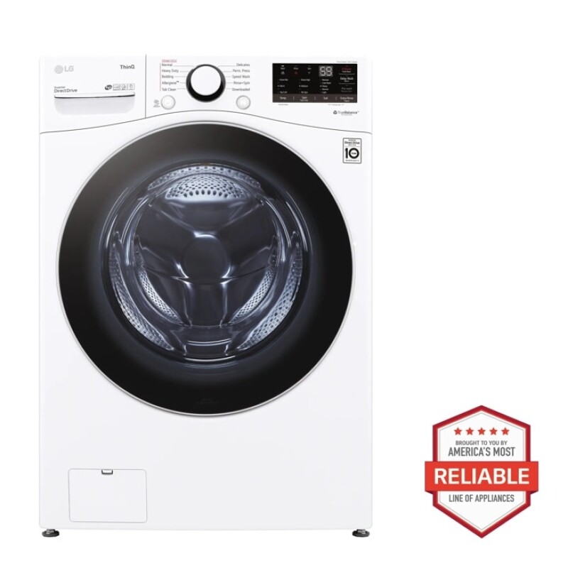 4.5 cu. ft. Ultra Large Capacity Smart wi-fi Enabled Front Load Washer with Built-In Intelligence & Steam Technology WM3600HWA