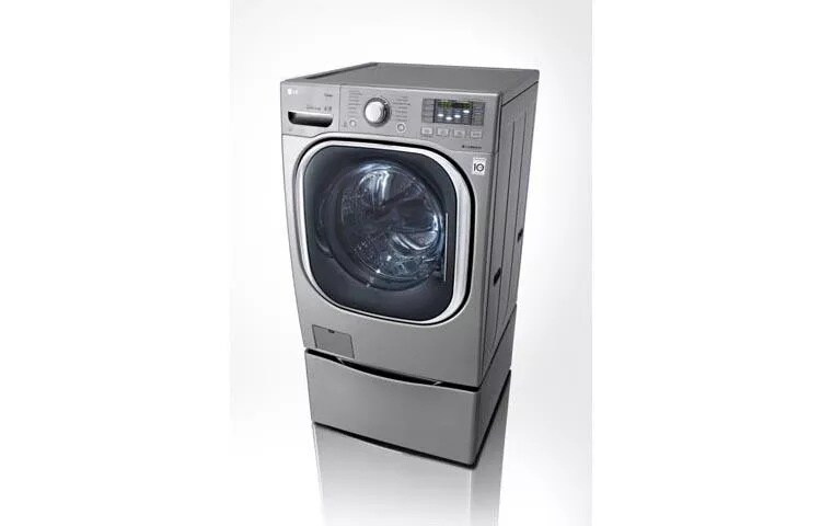 4.3 Cu. Ft. Ultra Large Capacity Turbowash™ Washer With Steam™ Technology WM4070HVA, product image 4 of 10