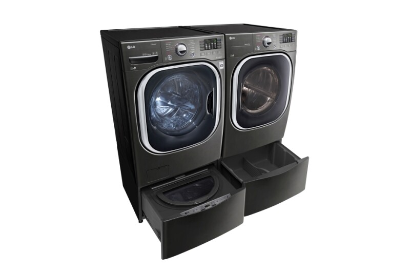 5.5 Total Capacity LG TWINWash™ Bundle with LG SideKick™ and Electric Dryer WM4370HKA_WD100CK_DLEX4370K_WDP4K WM4370HKAWD100CKDLEX4370KWDP4K, product image 3 of 5