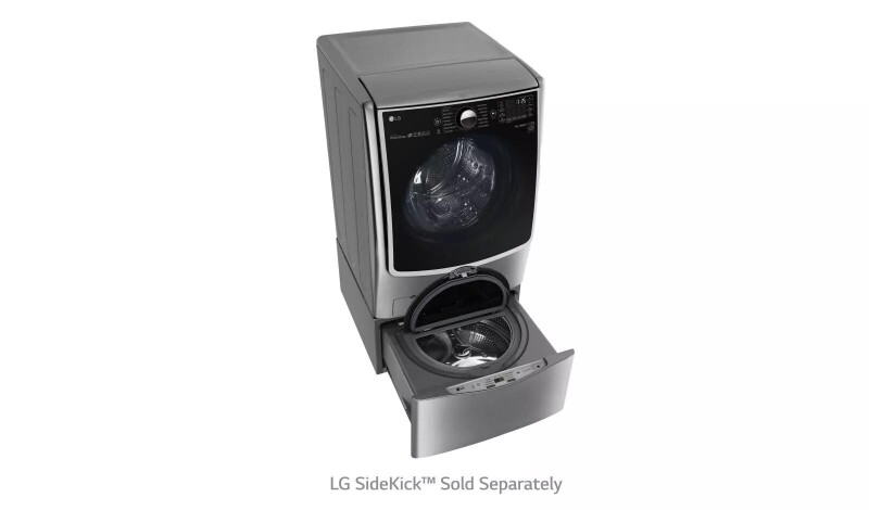 4.5 Cu. Ft. Large Smart Wi-fi Enabled Front Load Washer W Turbowash® WM5000HVA, product image 2 of 8