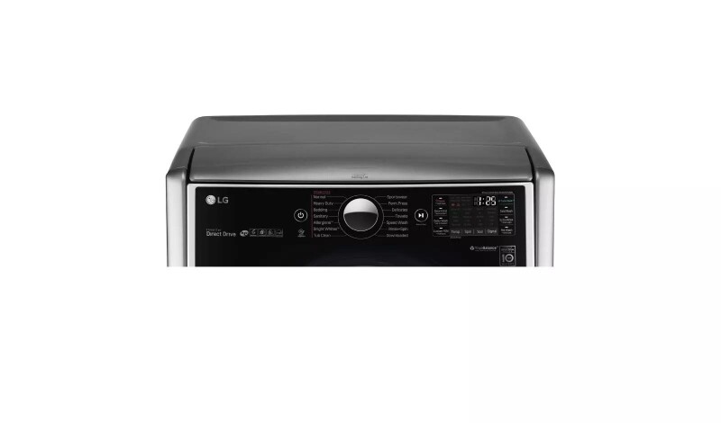 4.5 Cu. Ft. Large Smart Wi-fi Enabled Front Load Washer W Turbowash® WM5000HVA, product image 4 of 8