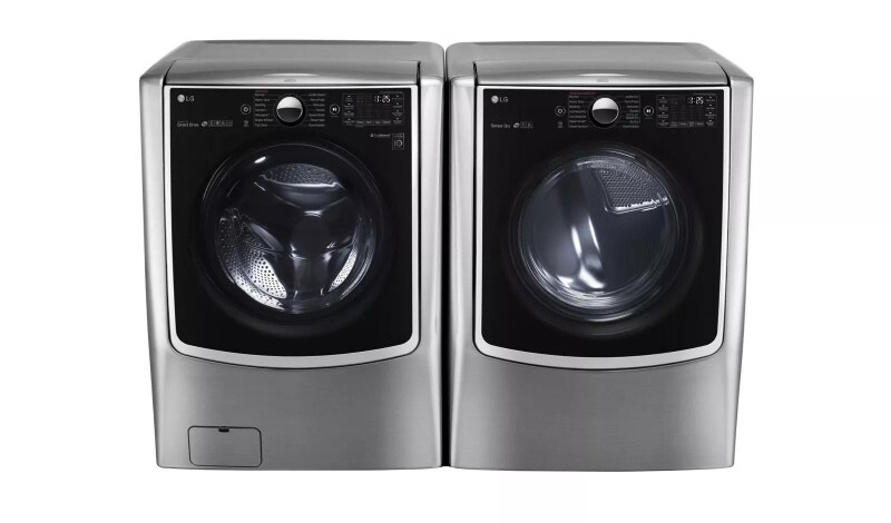 4.5 Cu. Ft. Large Smart Wi-fi Enabled Front Load Washer W Turbowash® WM5000HVA, product image 5 of 8