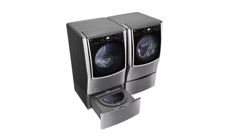 4.5 Cu. Ft. Large Smart Wi-fi Enabled Front Load Washer W Turbowash® WM5000HVA, product image 7 of 8