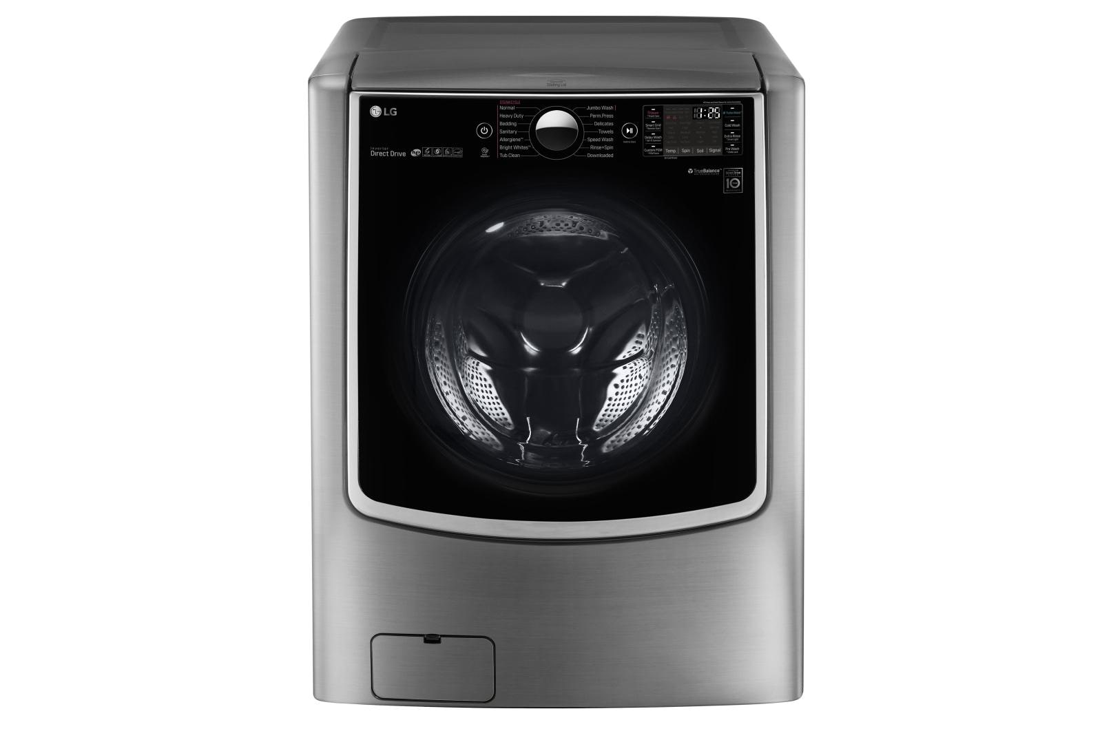 5.5 Total Capacity TWINWash Bundle with LG SideKick™ and Electric Dryer WM5000HVAWD100CVDLEX5000VWDP4V
