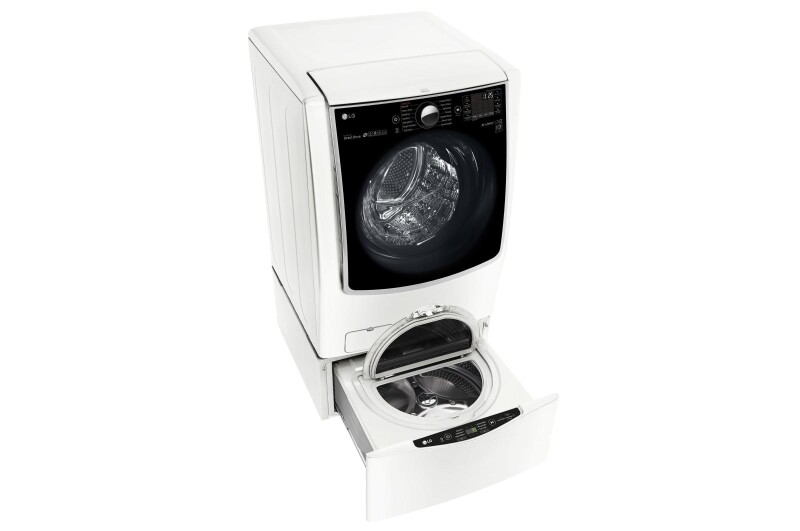 5.5 Total Capacity LG TWINWash™ System with LG SideKick™ WM5000HWA_WD100CW WM5000HWAWD100CW, product image 4 of 10