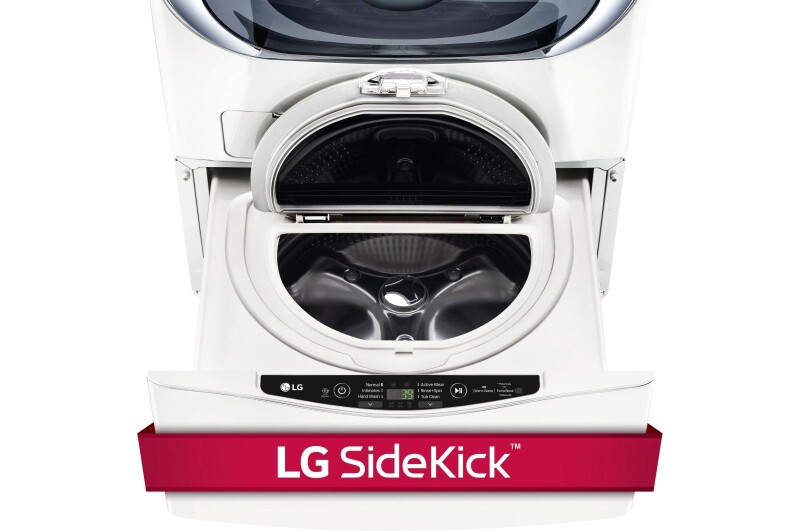 5.5 Total Capacity LG TWINWash™ System with LG SideKick™ WM5000HWA_WD100CW WM5000HWAWD100CW, product image 6 of 10