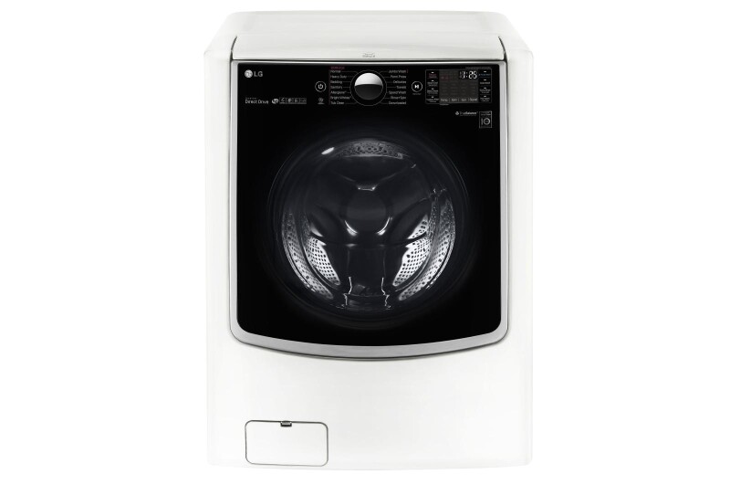 5.5 Total Capacity LG TWINWash™ Bundle with LG SideKick™ and Electric Dryer WM5000HWA_WD100CW_DLEX5000W_WDP4W WM5000HWAWD100CWDLEX5000WWDP4W