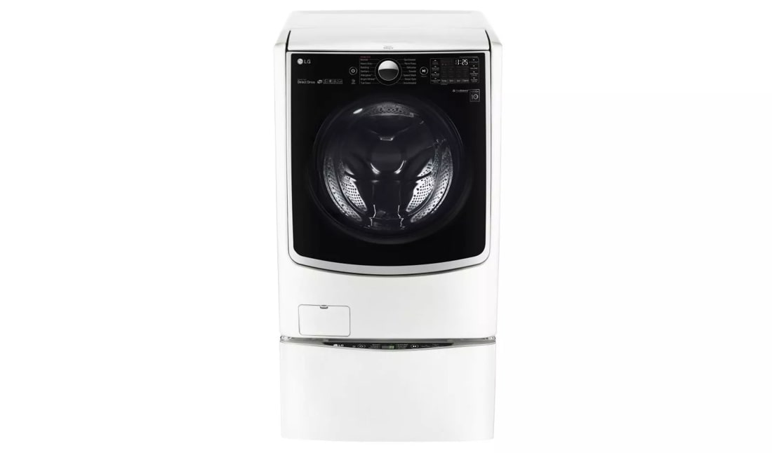 4.5 Cu. Ft. Large Smart Wi-fi Enabled Front Load Washer W Turbowash® WM5000HWA, product image 2 of 8