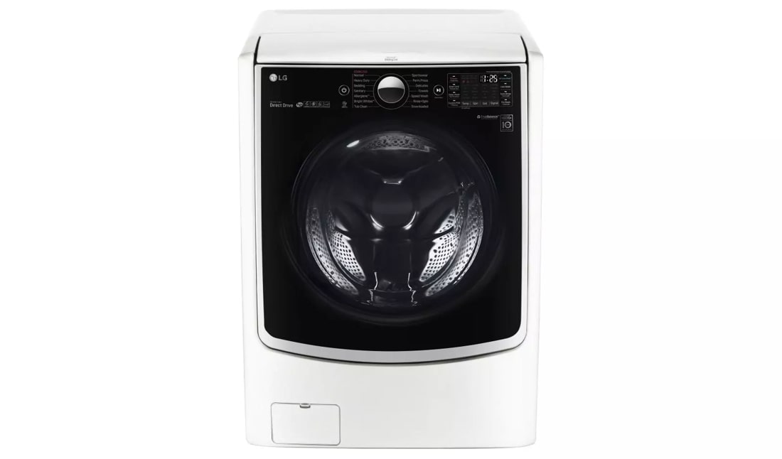 4.5 Cu. Ft. Large Smart Wi-fi Enabled Front Load Washer W Turbowash® WM5000HWA, product image 3 of 8