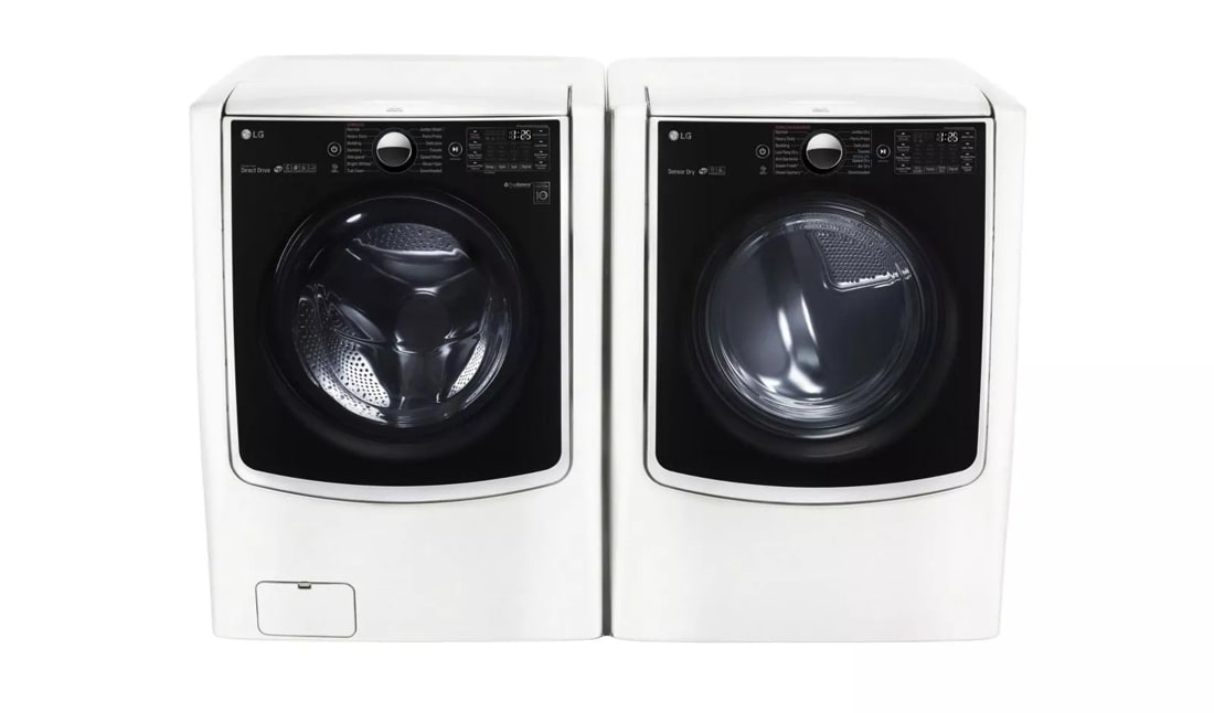 4.5 Cu. Ft. Large Smart Wi-fi Enabled Front Load Washer W Turbowash® WM5000HWA, product image 5 of 8