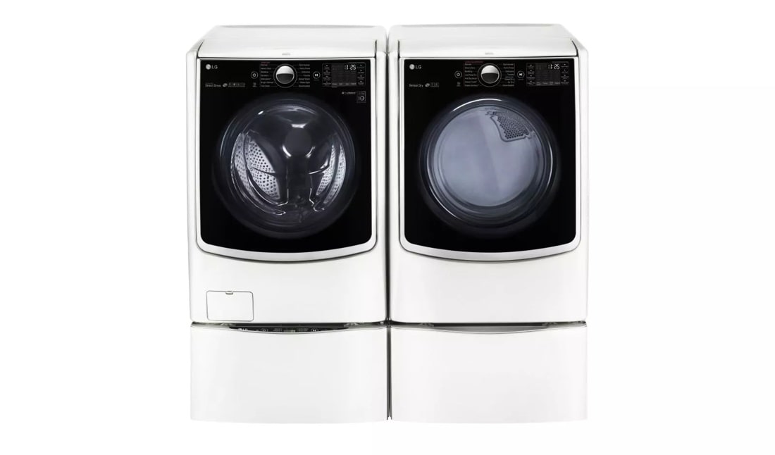 4.5 Cu. Ft. Large Smart Wi-fi Enabled Front Load Washer W Turbowash® WM5000HWA, product image 6 of 8