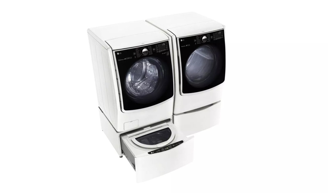4.5 Cu. Ft. Large Smart Wi-fi Enabled Front Load Washer W Turbowash® WM5000HWA, product image 7 of 8