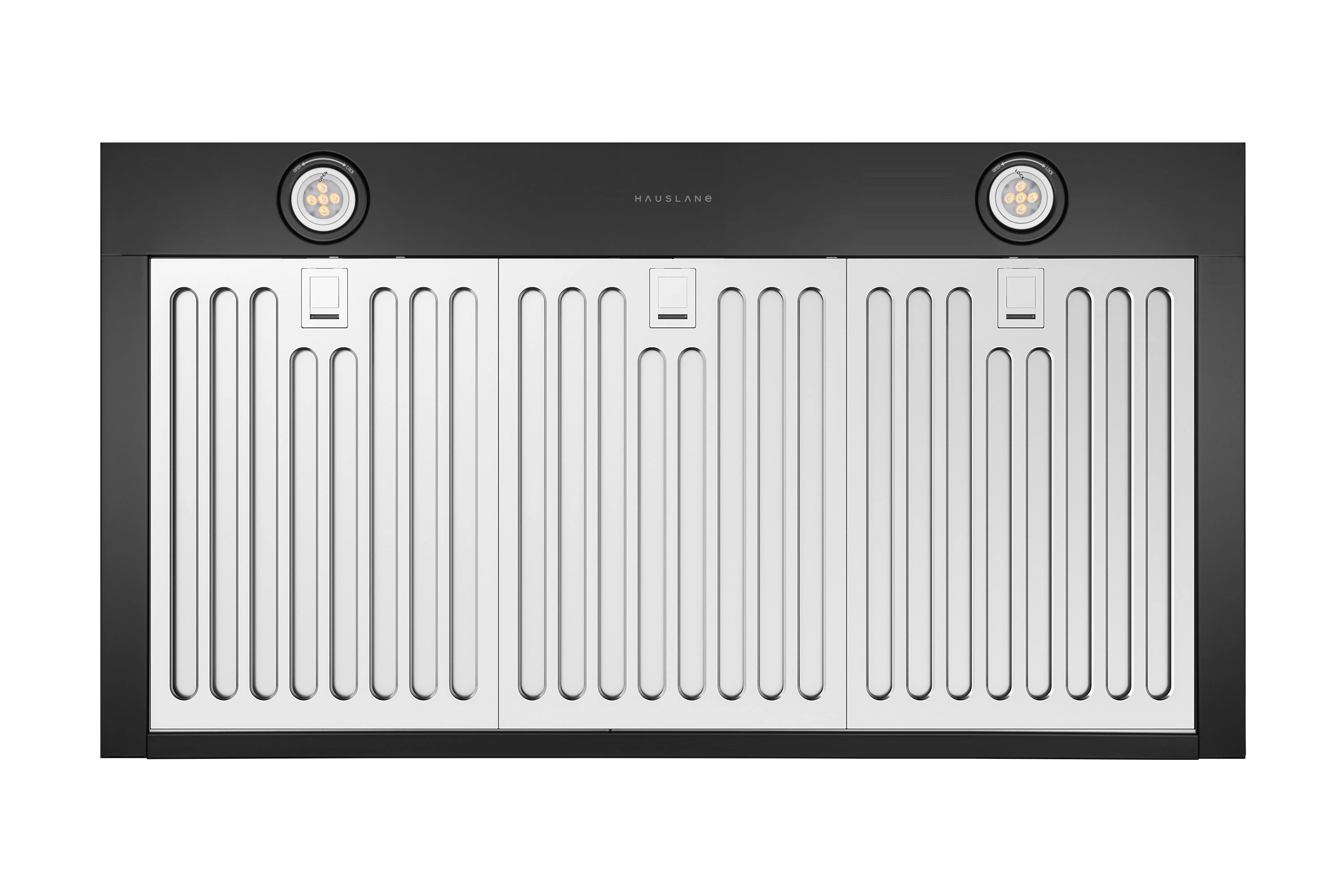 Hauslane Chef Series 36" Wall Mount Range Hood WM530BLK36P