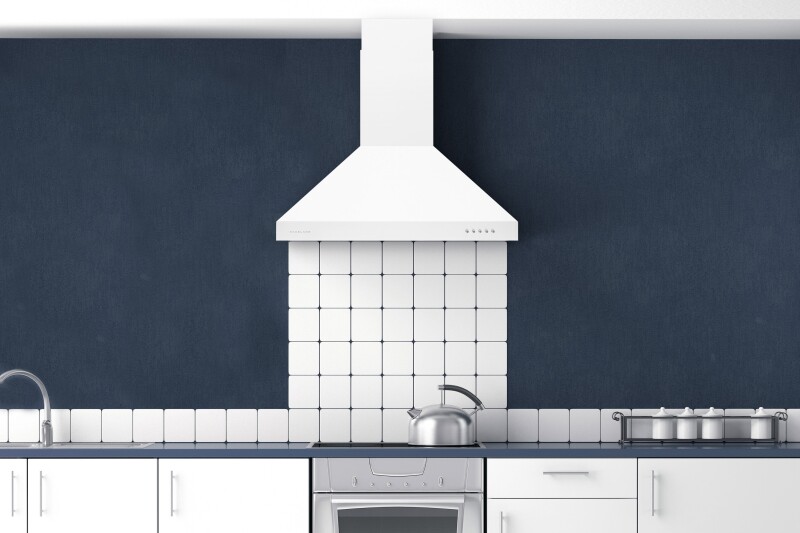 30" Wall Mount Range Hood - Convertible - Charcoal Filters Included WM530WHT30B