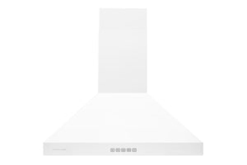 30" Hauslane Convertible Wall Mount Range Hood Matte White WM530WHT30P