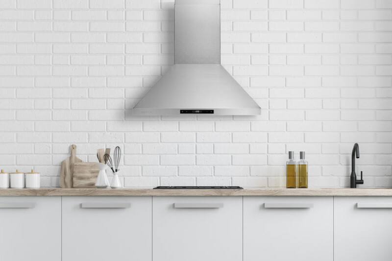 36" Wall Mount Range Hood - Convertible - Suitable for High Ceiling WM538SS36