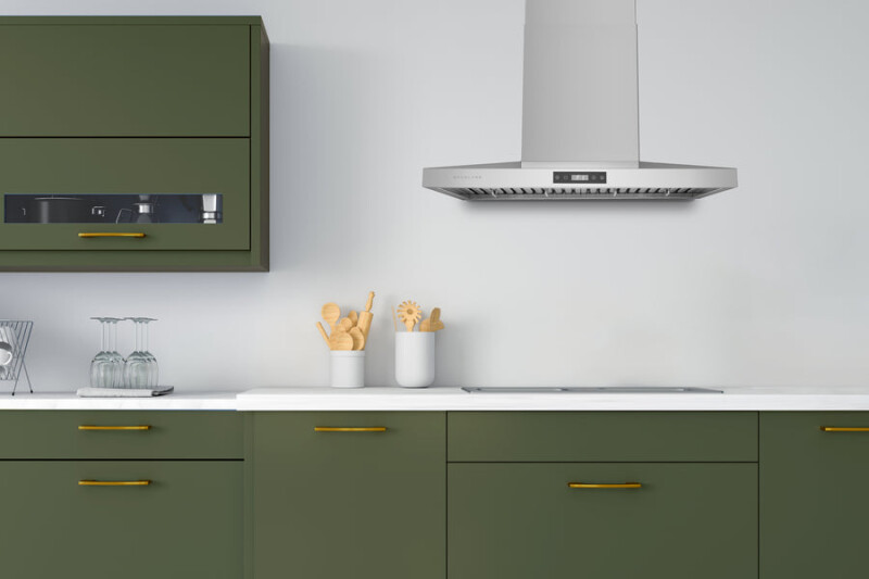 30" Wall Mount Range Hood - Convertible - Low Profile Design WM540SS30