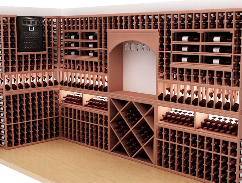 Wine-Mate Self-Contained Wine Cellar Cooling System, 1500 cu. ft. Capacity WM6500HZD