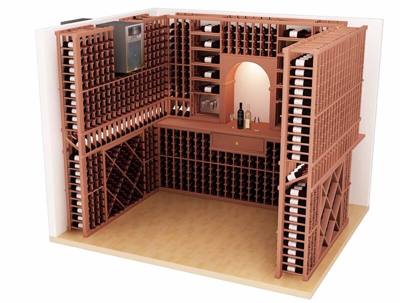 Wine-Mate Self-Contained Wine Cellar Cooling System, 1500 cu. ft. Capacity WM6510HZD