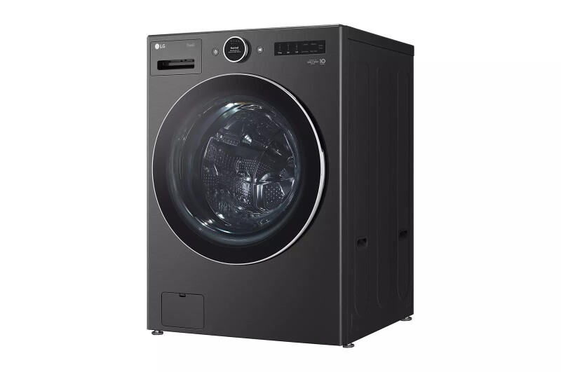 5.0 cu. ft. Mega Capacity Smart Front Load Washer with AI DD® 2.0 Built-In Intelligence & TurboWash® 360° view 3