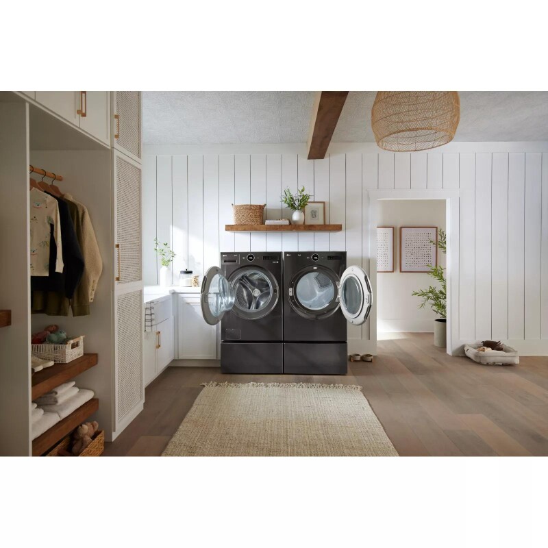 5.0 cu. ft. Mega Capacity Smart Front Load Washer with AI DD® 2.0 Built-In Intelligence & TurboWash® 360° view 15