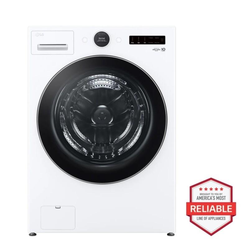 5.0 Cu. Ft. Mega Capacity Smart Front Load Washer With Turbowash® 360°and Built-in Intelligence WM6700HWA
