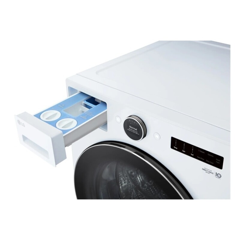 5.0 Cu. Ft. Mega Capacity Smart Front Load Washer With Turbowash® 360°and Built-in Intelligence WM6700HWA