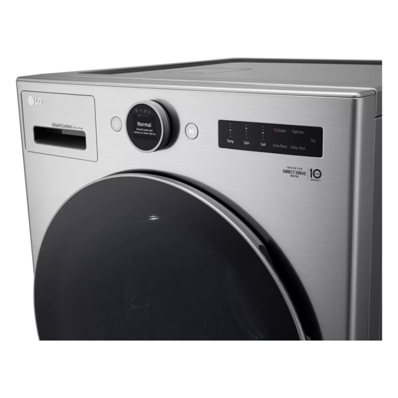 Ventless Washer/Dryer Combo LG WashCombo™ All-in-One 5.0 cu. ft. Mega Capacity with Inverter HeatPump™ Technology and Direct Drive Motor view 10