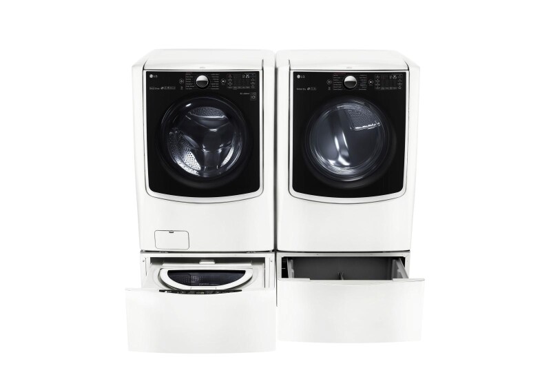 6.2 Total Capacity LG TWINWash™ Bundle with LG SideKick™ and Electric Dryer WM9000HWA_WD200CW_DLEX9000W_WDP5W WM9000HWAWD200CWDLEX9000WWDP5W, product image 8 of 10