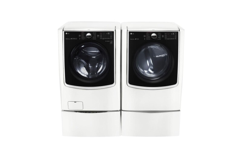6.2 Total Capacity LG TWINWash™ Bundle with LG SideKick™ and Electric Dryer WM9000HWA_WD200CW_DLEX9000W_WDP5W WM9000HWAWD200CWDLEX9000WWDP5W, product image 9 of 10