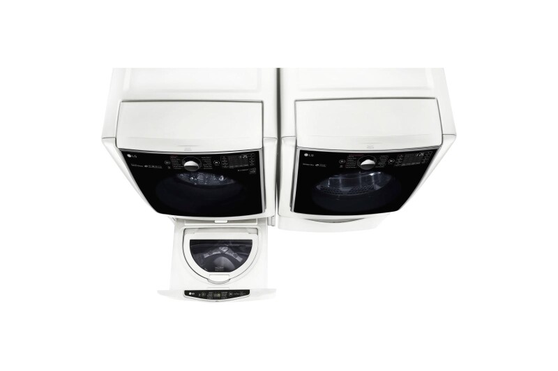 6.2 Total Capacity LG TWINWash™ Bundle with LG SideKick™ and Electric Dryer WM9000HWA_WD200CW_DLEX9000W_WDP5W WM9000HWAWD200CWDLEX9000WWDP5W, product image 10 of 10