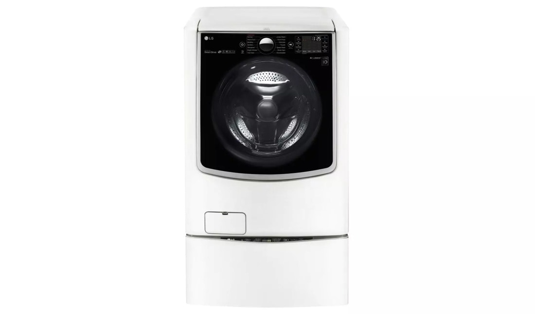5.2 Cu. Ft. Large Smart Wi-fi Enabled Front Load Washer Turbowash® WM9000HWA, product image 2 of 8
