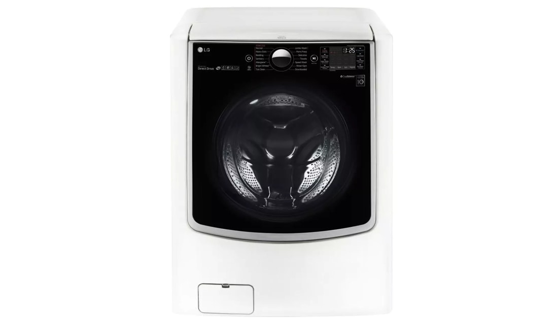 5.2 Cu. Ft. Large Smart Wi-fi Enabled Front Load Washer Turbowash® WM9000HWA, product image 3 of 8