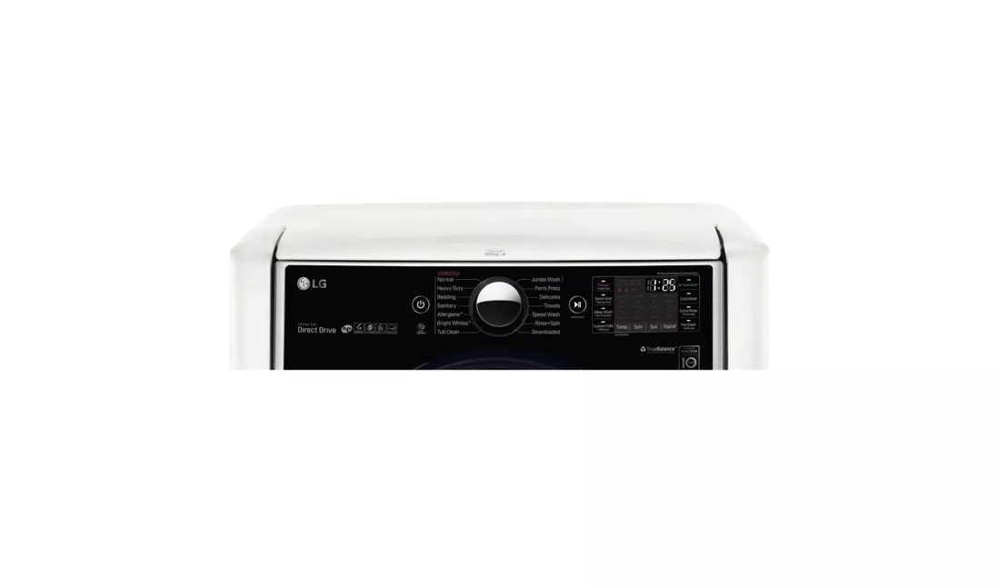 5.2 Cu. Ft. Large Smart Wi-fi Enabled Front Load Washer Turbowash® WM9000HWA, product image 4 of 8