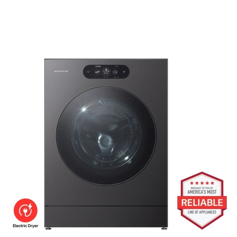 Ventless Washer/dryer Combo Washcombo™ All-in-one 5.8 Cu. Ft. Mega Capacity With Dual Inverter Heat Pump Technology, Built-in Intelligence, Ezdispense® And Touch Lcd Control WM9998HBA