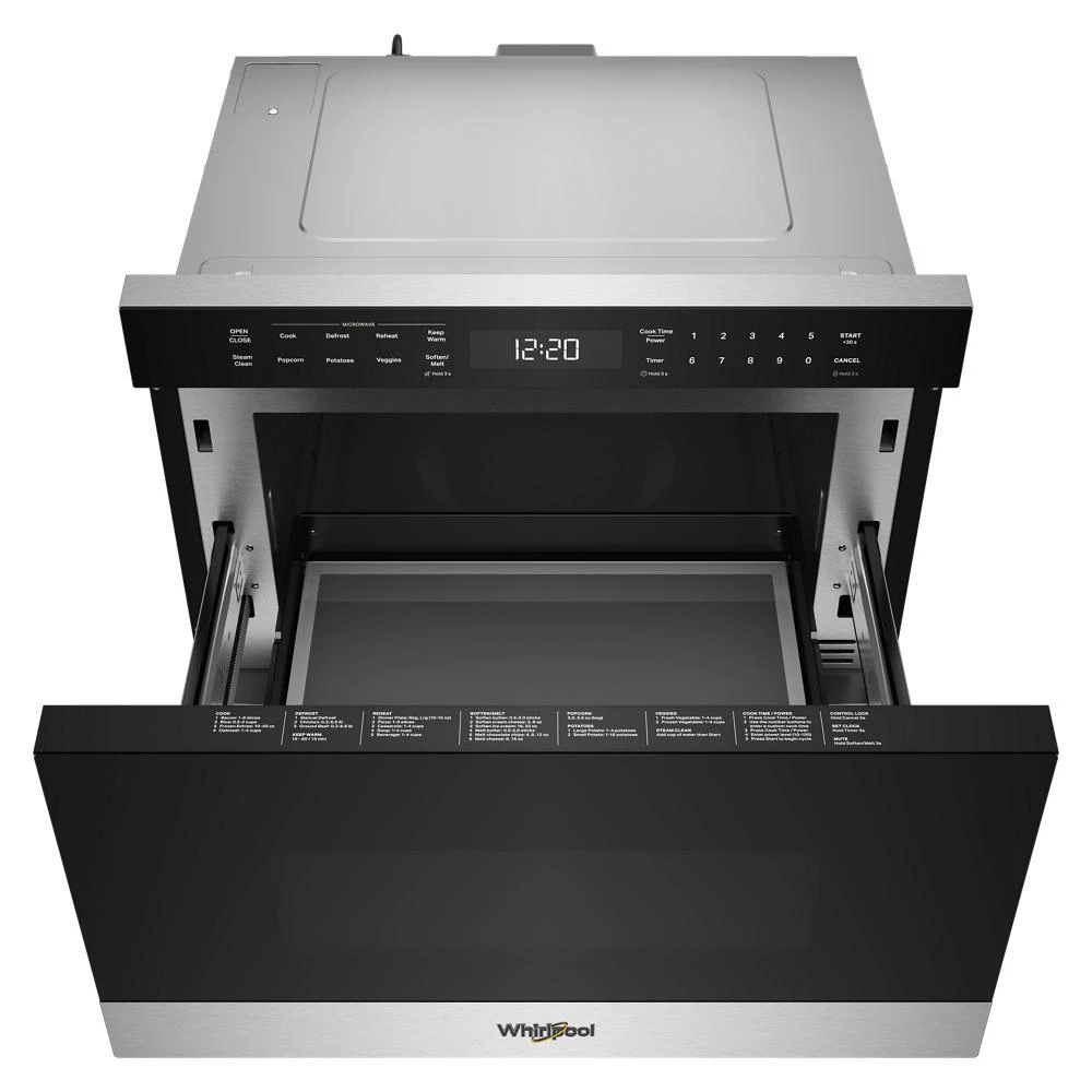 24-inch Built-in Microwave Drawer with Sensor Cooking WMBD5024TS