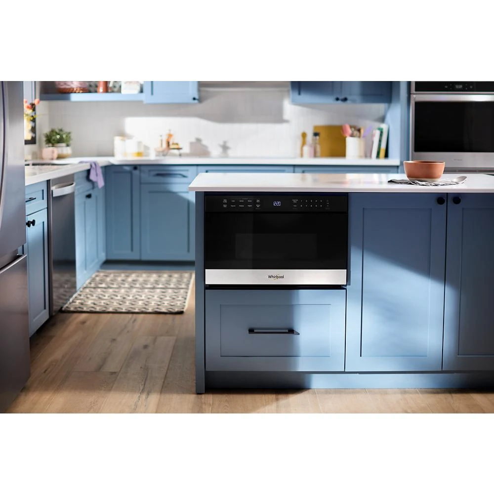 24-inch Built-in Microwave Drawer with Sensor Cooking WMBD5024TS