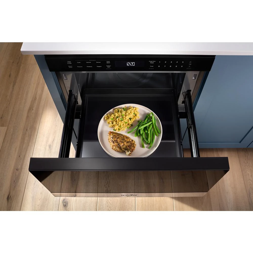 24-inch Built-in Microwave Drawer with Sensor Cooking WMBD5024TS