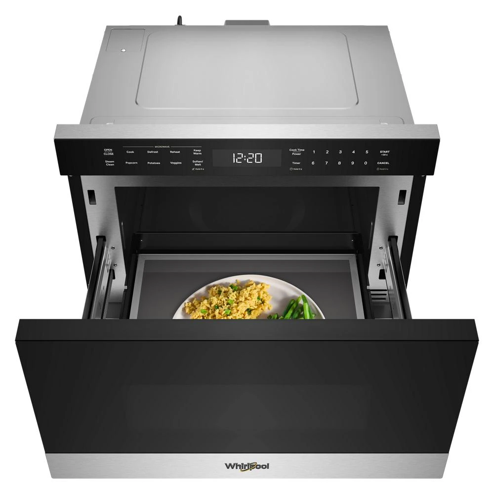 24-inch Built-in Microwave Drawer with Sensor Cooking WMBD5024TS